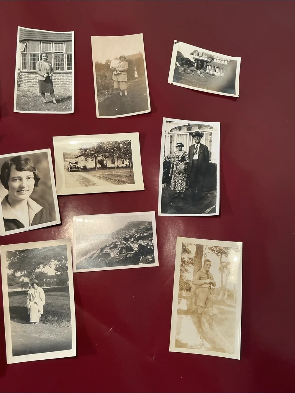 Lot of 12 vintage photos collection